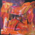 GEHEIME GEDANKEN · Format: 80 x 80 cm · Tiefe: 15 mm