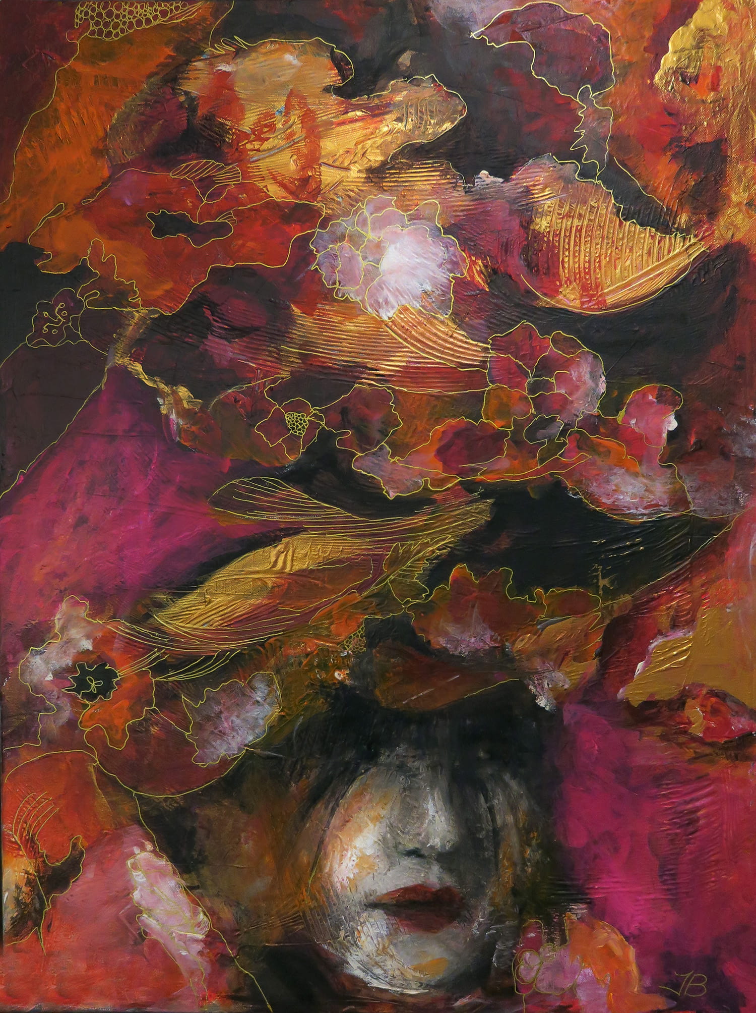 BEAUTIFUL SADNESS · Acryl auf Leinwand · 80 x 60 cm